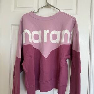 Isabel Marant Pink Colorblock Sweater